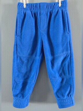 Vintage Toughskins Royal Blue Fleece Joggers for Toddler 18m